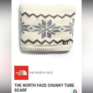 THE NORTH FACE CHUNKY TUBE SCARF OS NWT